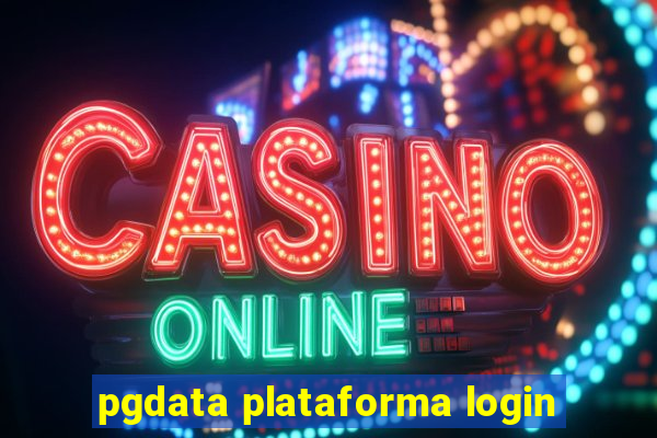 pgdata plataforma login